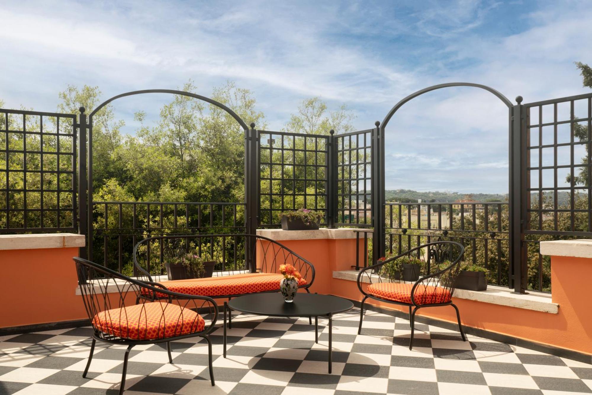Hotel Degli Aranci Roma Exterior foto